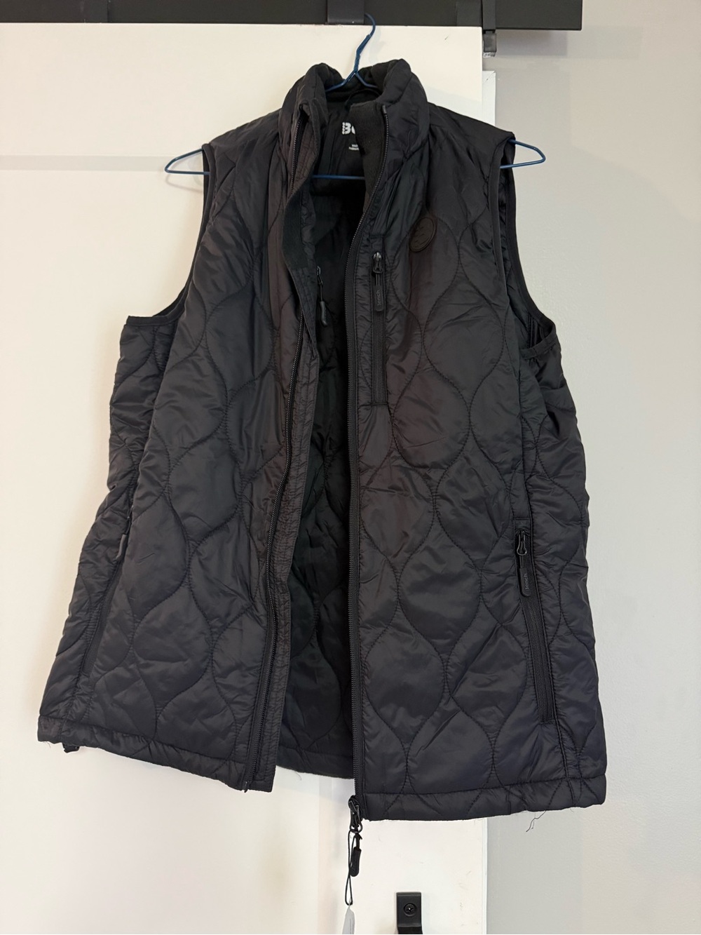 Bench Quilted Sleeveless Puffer lightweight packable Vest - Black